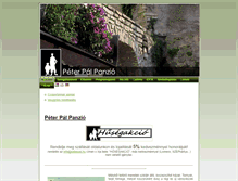Tablet Screenshot of peterpal.hu