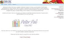 Tablet Screenshot of peterpal.com.au